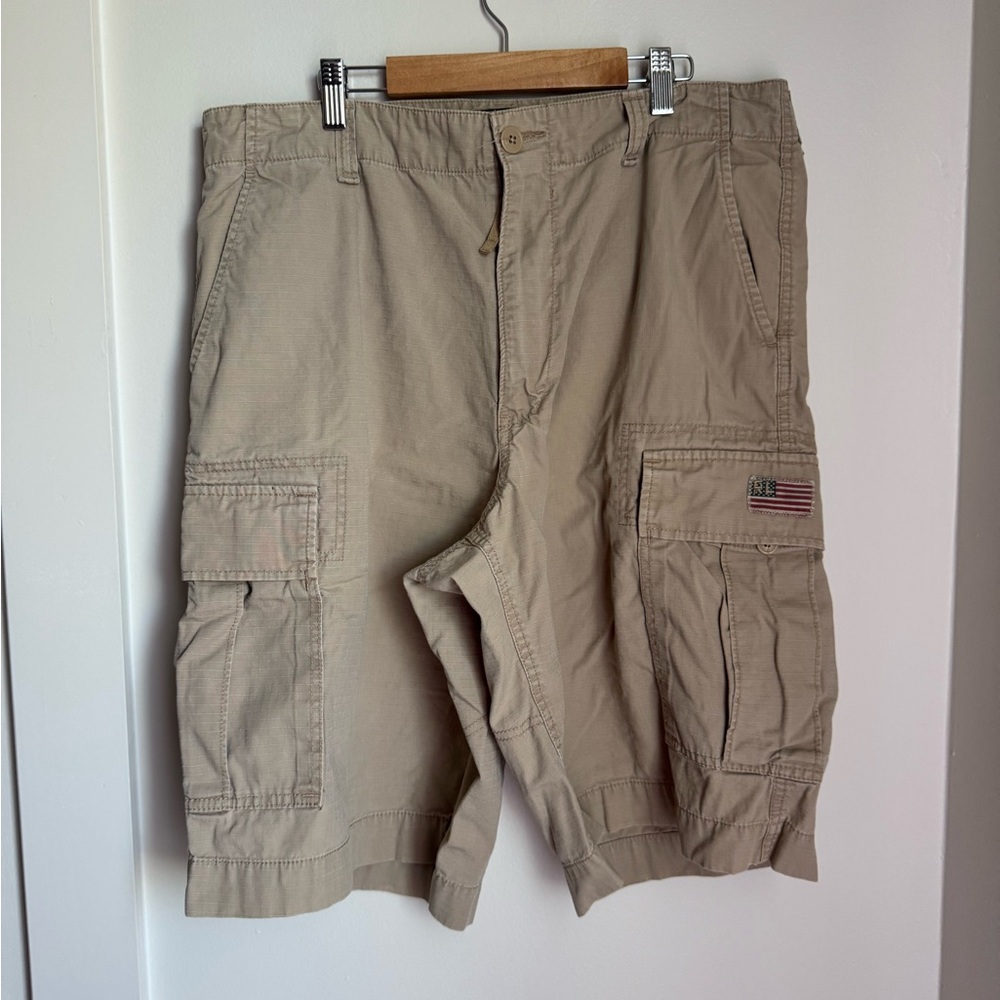 Ralph Lauren Polo Jeans Beige cargo shorts